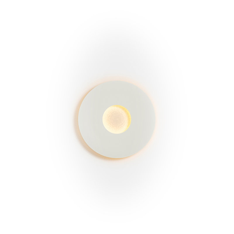 Umbra Round Wall Sconce, 18.9" H x 18.9" W x 2.4" D