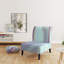 Fauteuil de chambre rembourré Marble