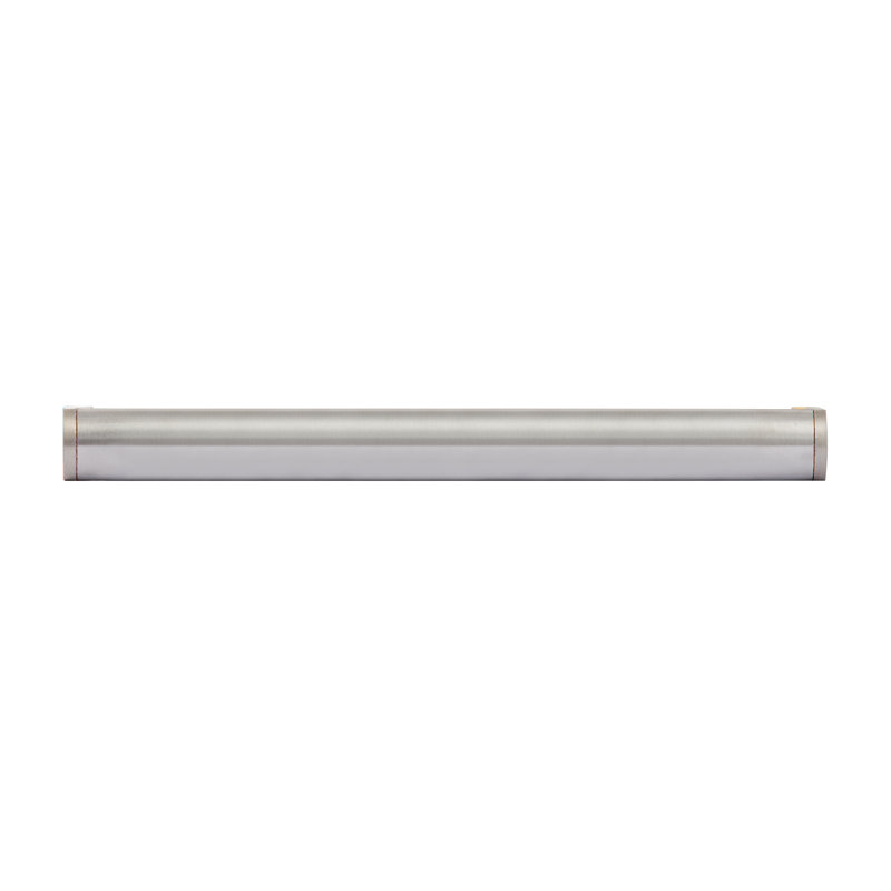 Brushed Nickel Industrial Drop Bail Cabinet Pull with Mounting Hardware