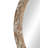 Gruver Solid Wood Circle Wall Mirror