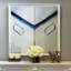 Arrangement de fausses pivoines Addison dans un vase en verre-2097790347