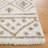 Metro Hand Tufted Wool/Cotton/Latex Geometric Rug in Ivory/Sage-298084216
