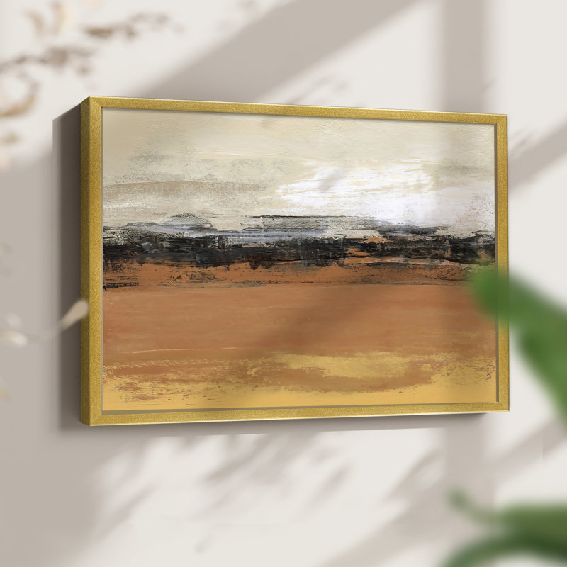 Bridges Ochre I -Framed Print - Restickable