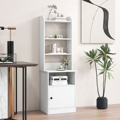 45cm W Manufactured Wood Bedside Table