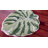  Green Leaf Mat, Large Monstera Cute Non Slip Palm Shaped Plush Fun Kitchen, Bathroom Bathtub Rugs Machine Washable（26"x21"）-2017878742-2018496175