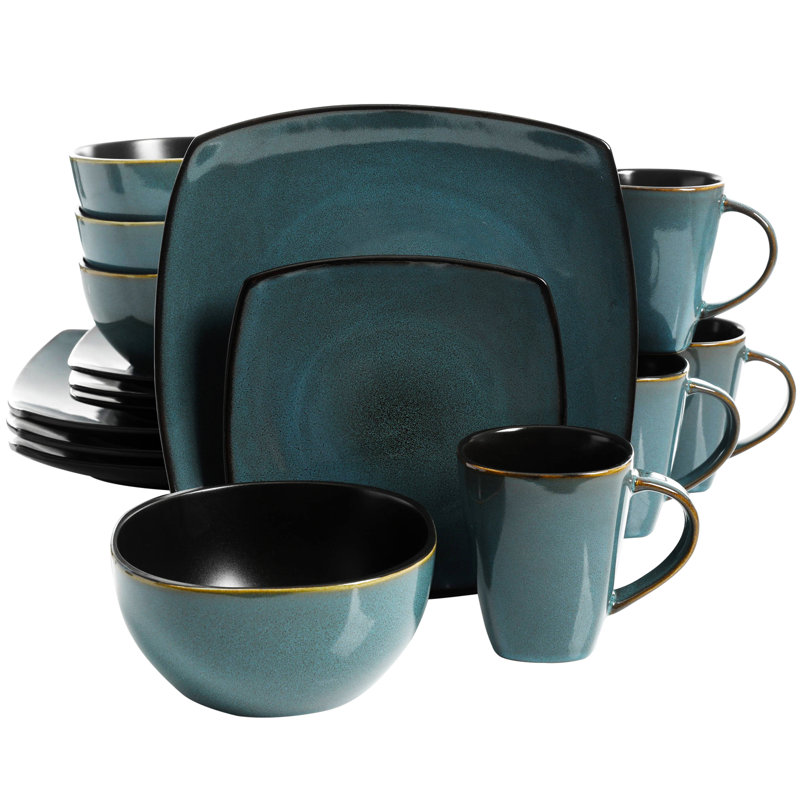 Piece Stoneware Dinnerware Set - Service for 4