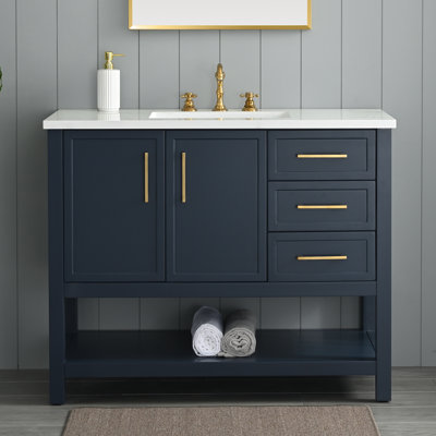 Vicini Single Bathroom Vanity Set
