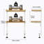 Metal,Manufactured Wood Desk Organiser