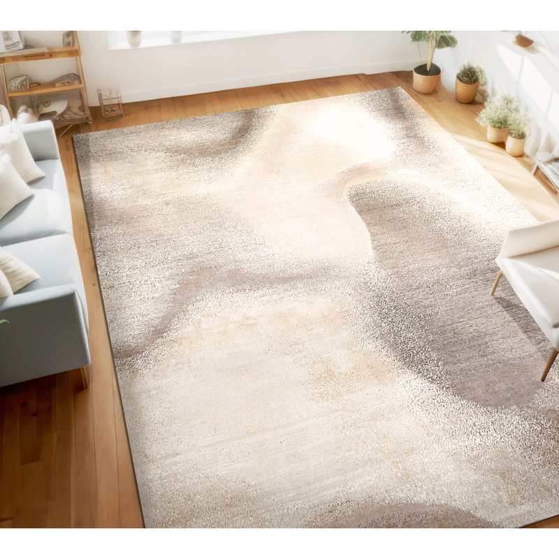Tapis rectangulaire noué à la main, Rectangle 10 pi x 14 pi