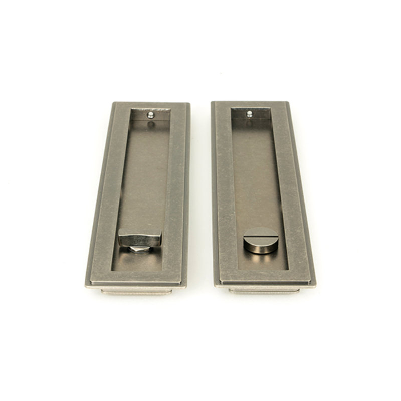 Door Accessory, 25cm H x 6cm W x 1.3cm D, Pewter Patina
