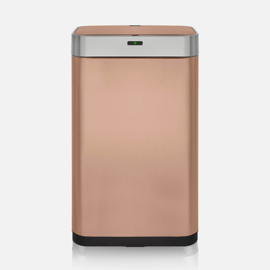 Tower Unisex Metallics Kitchen Bin, Sensor Lid,, Fingerprint Proof Exterior, Copper, T838001c In 75L - Image 7