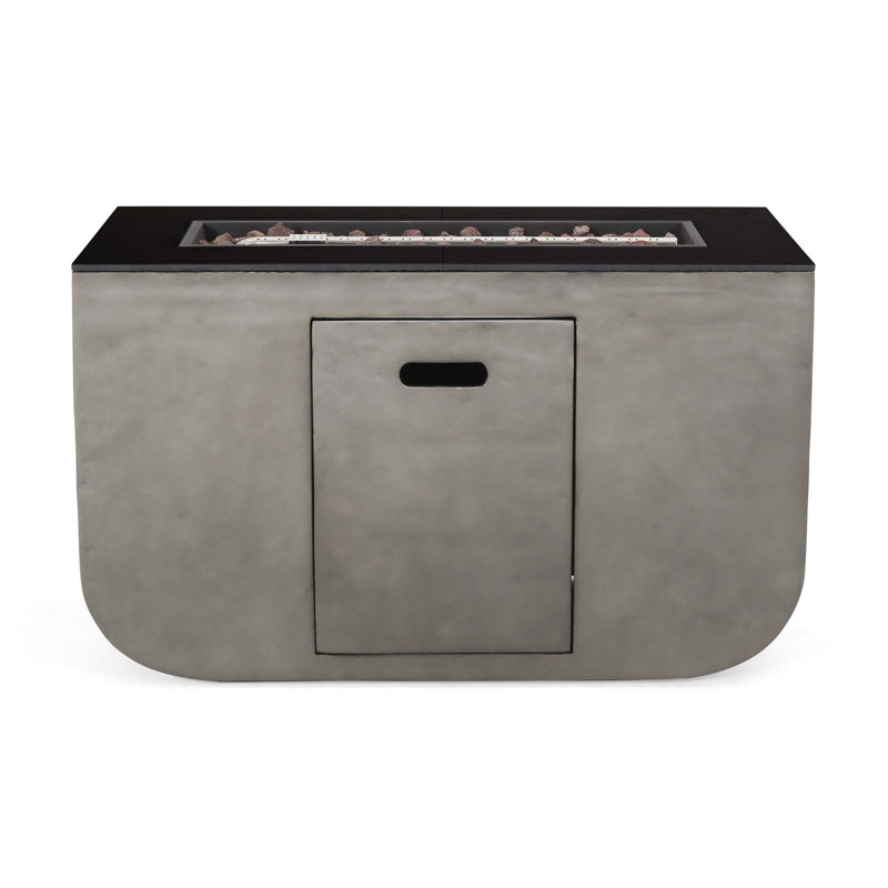 40" Rectangle Mgo Fire Pit-50 000 Btu