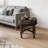 Round Barrel-Style Side Table End Table