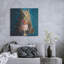  «Cake Bear On Blue» par Heather Gauthier, art mural en métal, 36 po x 36 po-536724382