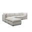 Ensemble de canapé modulaire modulaire, ensemble de canapé en tissu avec repose-pieds convertible-2000969693