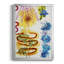 Flower Power I, reproduction encadrée de qualité supérieure, prête à être accrochée-758360314-758361862