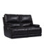 Ensemble de salon inclinable en cuir véritable 3 pièces Adlan-90471483