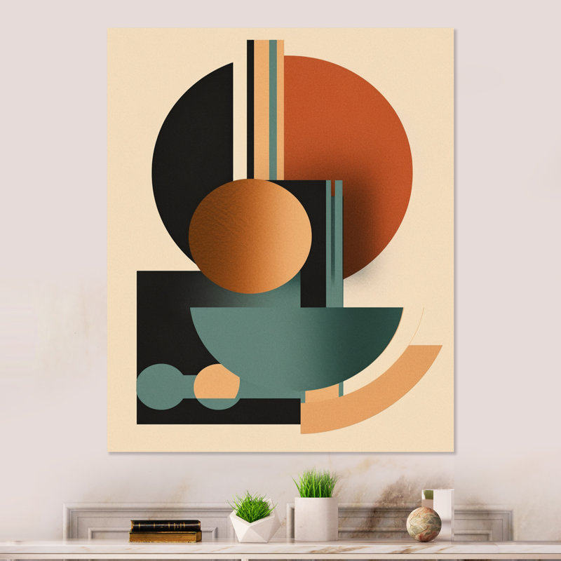 Crème vert minimaliste, profondeurs silencieuses - art minimaliste abstrait en métal, H 40 po x l 30 po x P 1 po