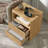 Valerica 2-Drawer Fluted Nightsatnd with Charging Station-1559768624