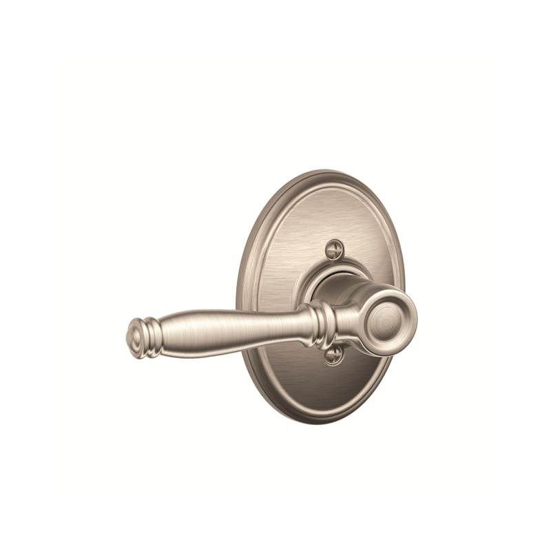 Wakefield Left Hand Door Lever, Satin Nickel