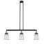 Luminaire suspendu linéaire pour îlot de cuisine à 3 lumières Galaviz-32985310-32985312-32985318