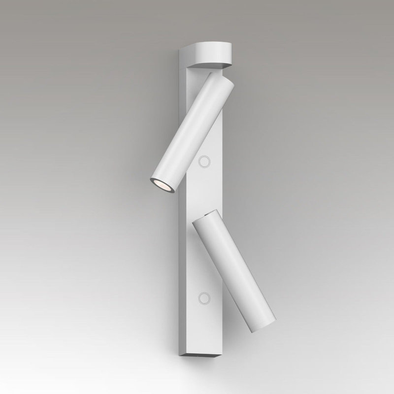 Haim Aluminum LED Spotlight, Textured White