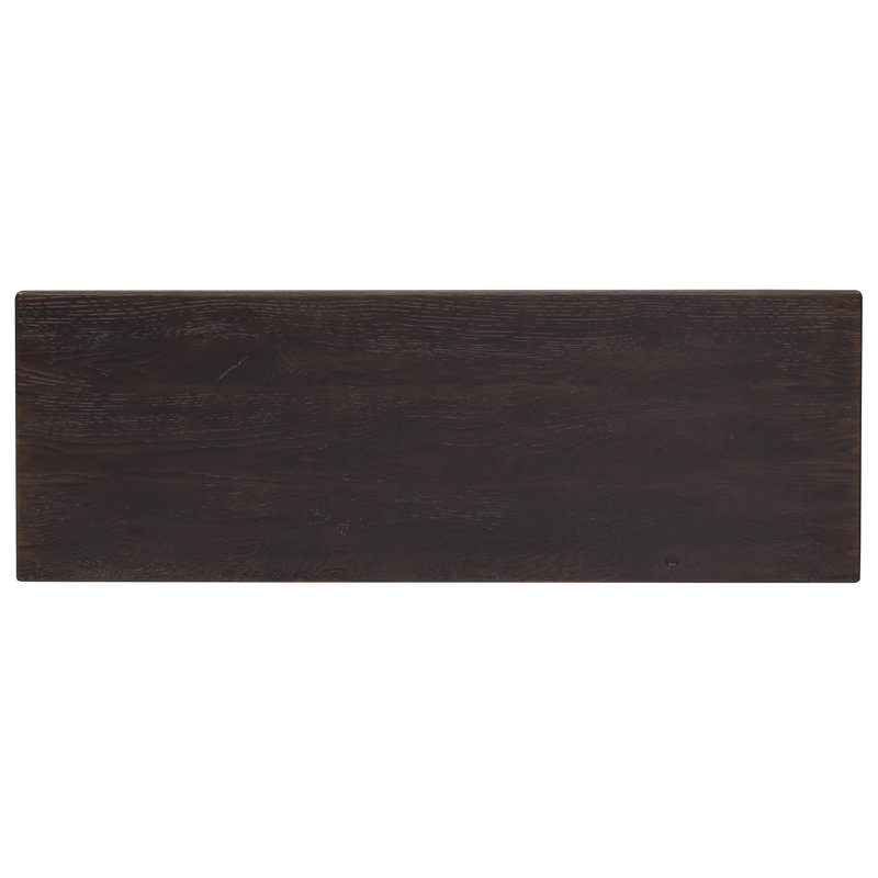 Commode à cinq tiroirs Driftwood, Marron foncé