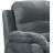 Felix Collection Contemporary Style Fabric Upholstered Living Room Electric Recliner Power Chair, Dark Gray