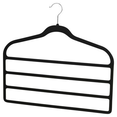 Plastic Non-Slip Multi-Layer Hanger