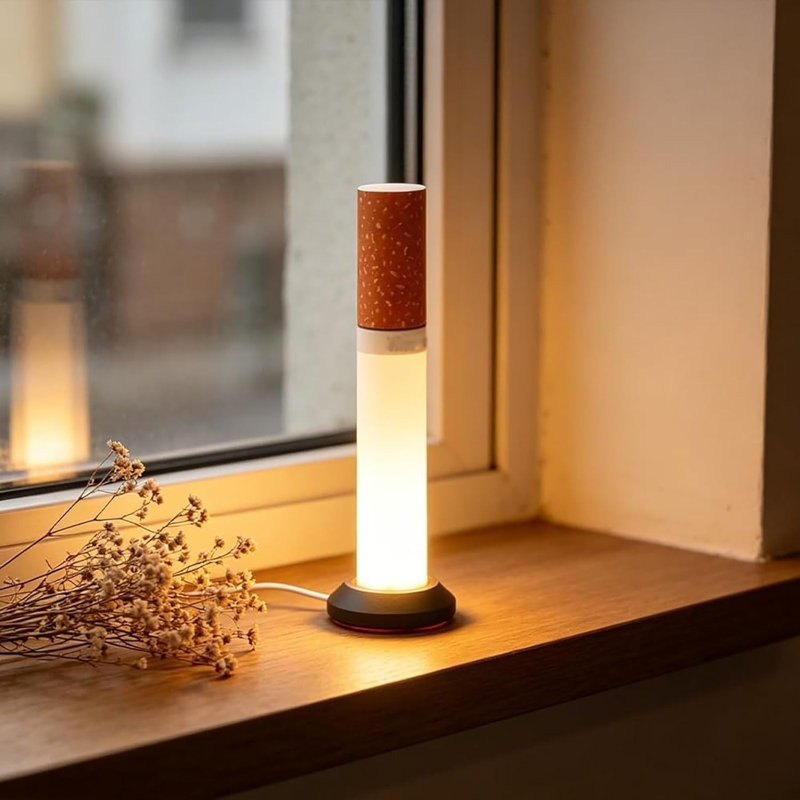 Lamp Ambient Night Light Oversized Shaped LED Desk Lamp With Warm Decorative Lighting For Bedroom Bedside Office Home Decor Art