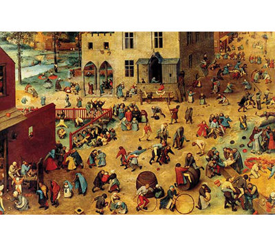 Jeux pour enfants-reproduction d’art