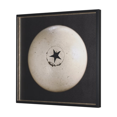 Billiard by Chris Dunker a Hand Embelished Textured Framed Art Print