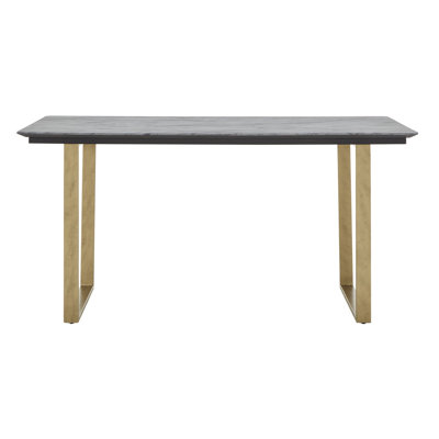 Metal Base Dining Table