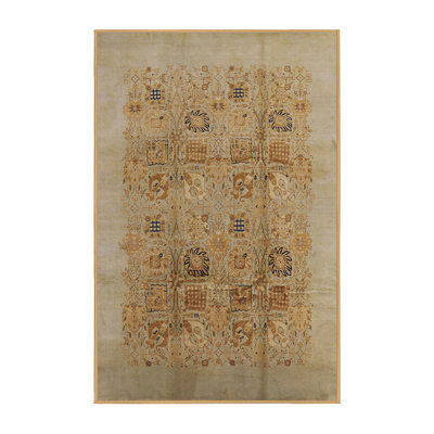 Tapis oriental brun / beige