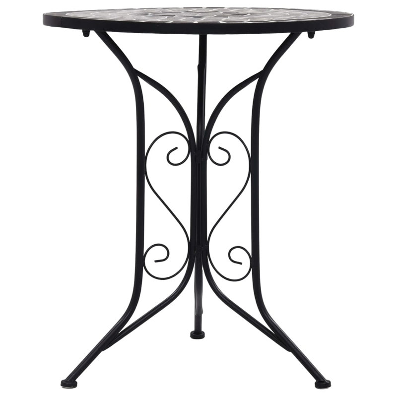 Braeden Ceramic Bistro Table 60 x 70 cm