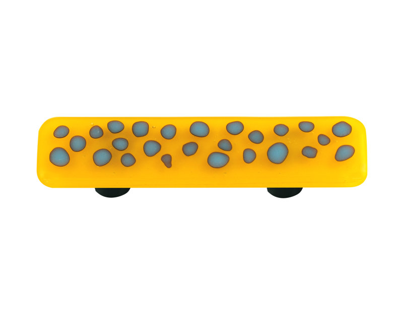 Reactive 3" Center to Center Bar Pull, Sunflower Yellow/Black