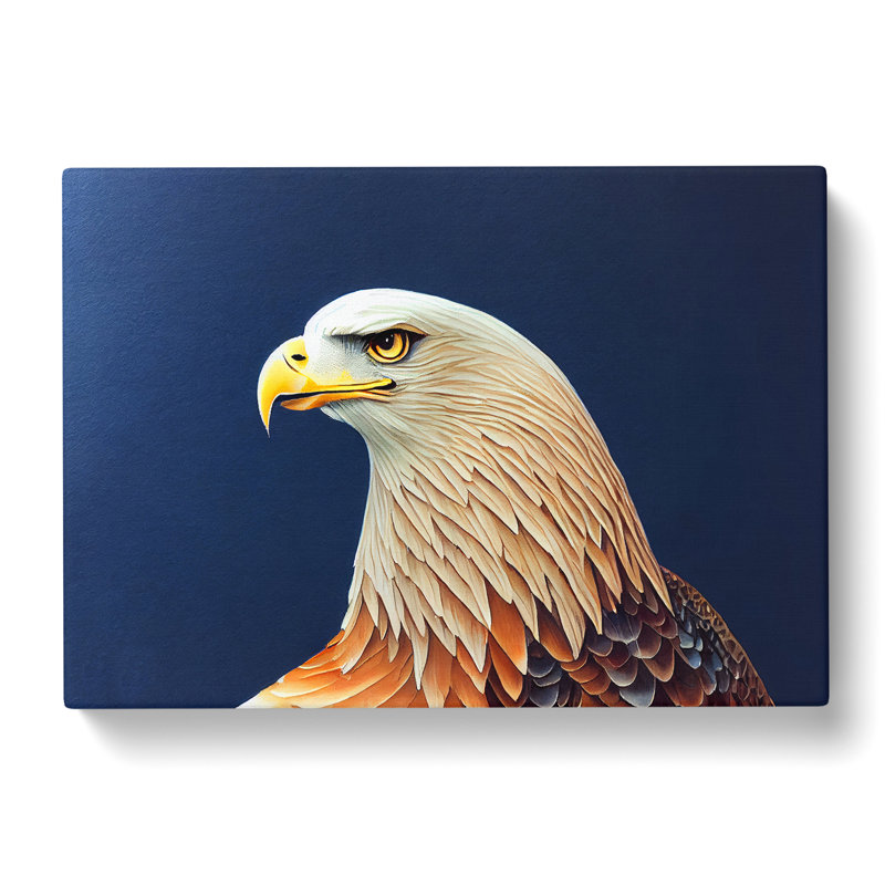 Eagle Bird Watercolour Vol.2 - Wrapped Canvas, 35cm H x 50cm W x 3cm D