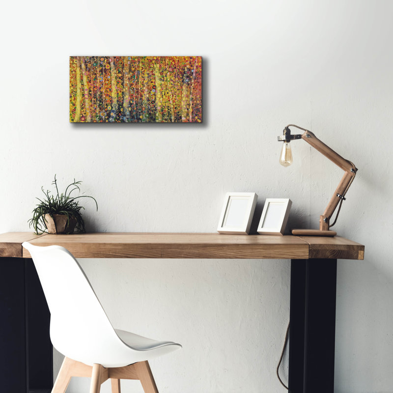 "Réfracté" par Maggie Vandewalle, H 12 po x l 24 po x P 0,75 po