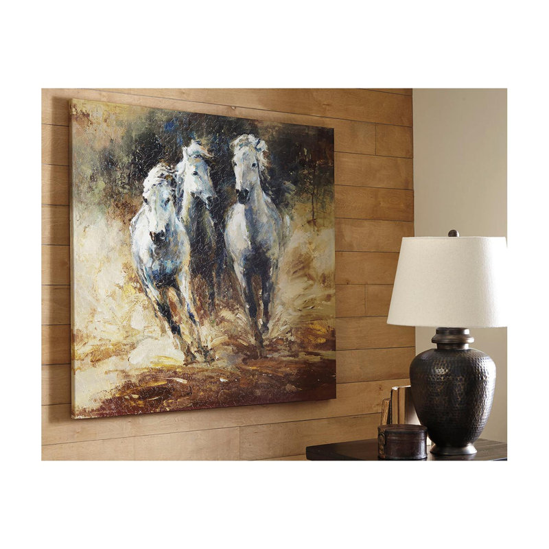 Painting Print on Wrapped Canvas