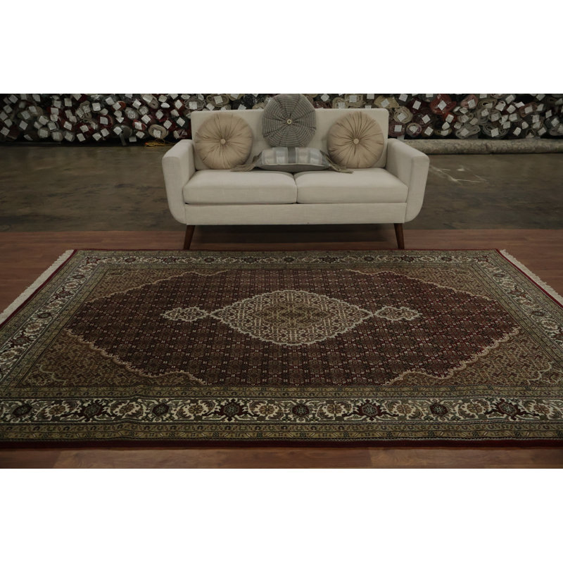 Tapis traditionnel floral 6 x 9