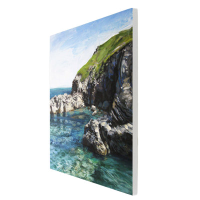 JUDITH YATES Farmhouse Nautical & Beach Wall Decor on Ceramic
