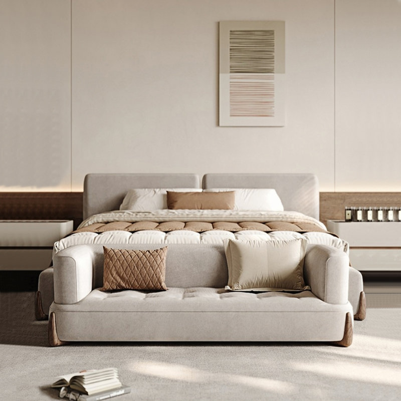 Lanel Upholstered Bench, 24.40" H x 59.05" W x 23.62" D