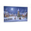 Scène de Noël village de Noël d'hiver-1063915687