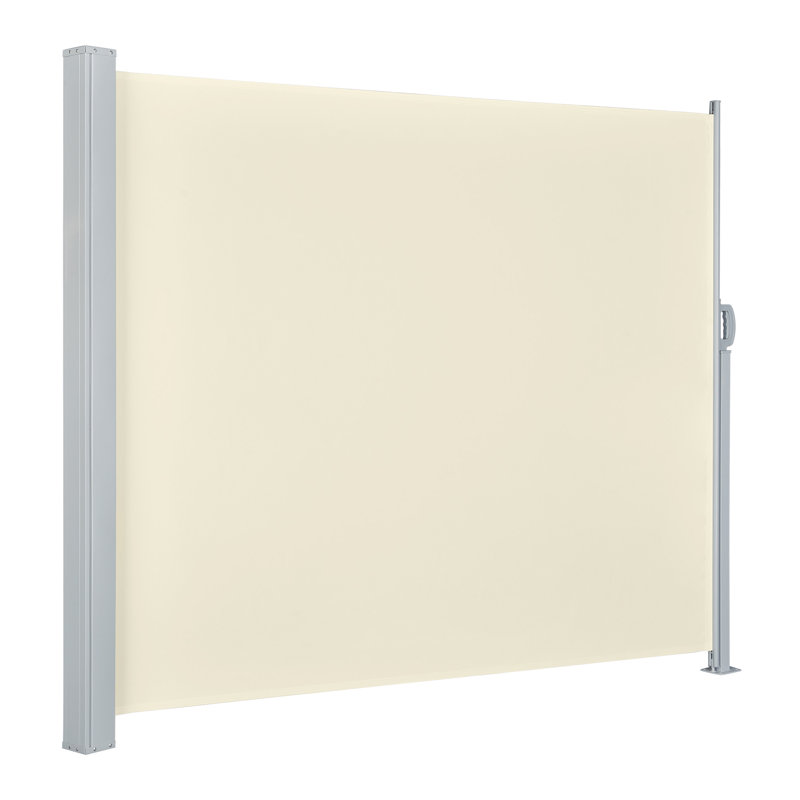 Auvent rétractable d'extérieur Yescom, H 63 po x l 120 po x P 8 po