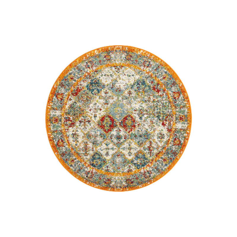 Tapis oriental Walmoor, Rond 4 pi 1 po