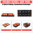 Collapsible Crate, 55L Foldable Plastic Milk Crate with Side Handles, Stackable Containers Storage Baskets-303003005