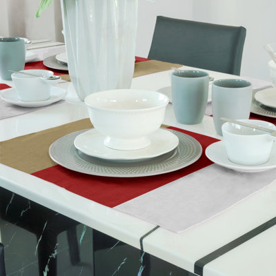 Cotton Striped Rectangle Placemat