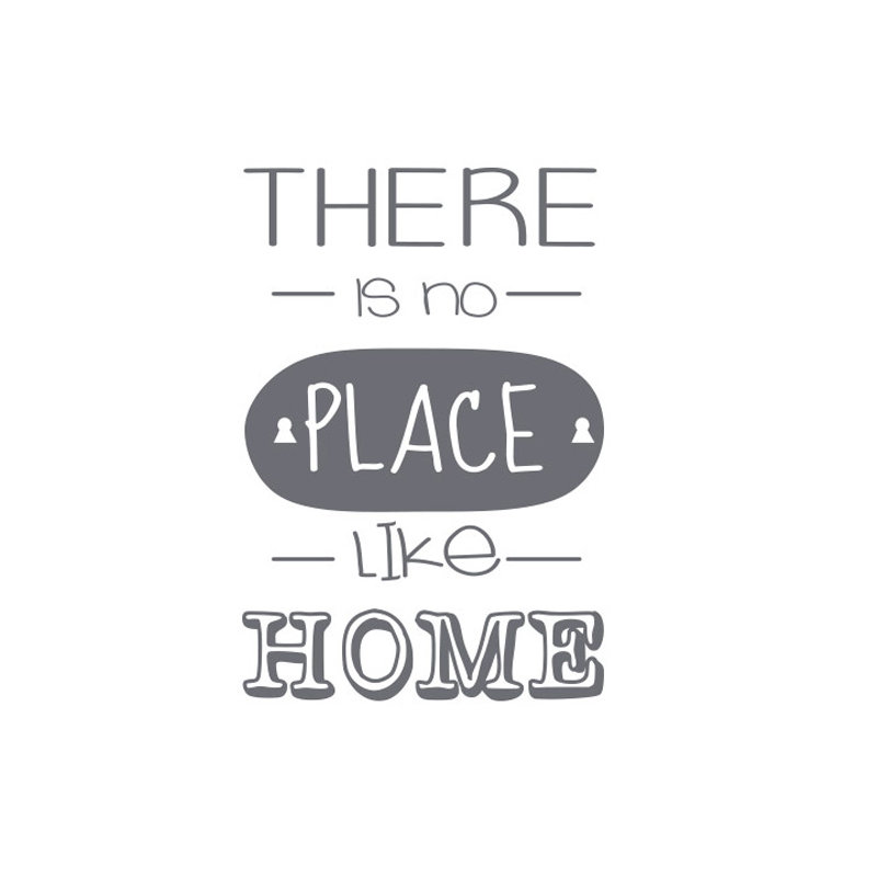 Non-Wall Damaging Wall Decal, Grey, Medium