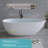 59'' Solid Surface Matte Tub