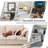Wauseon 120"W Modular Chenille LAF RAF Sectional, Sofa Couch, 3 Seater-496229946